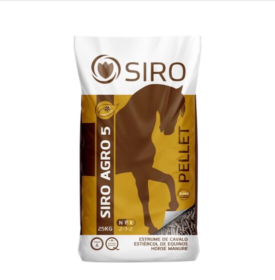 SIRO AGRO 5 Granulated Substrate Pellets, 6mm, 25 kg